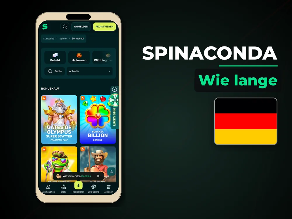 Spinaconda - Wie lange