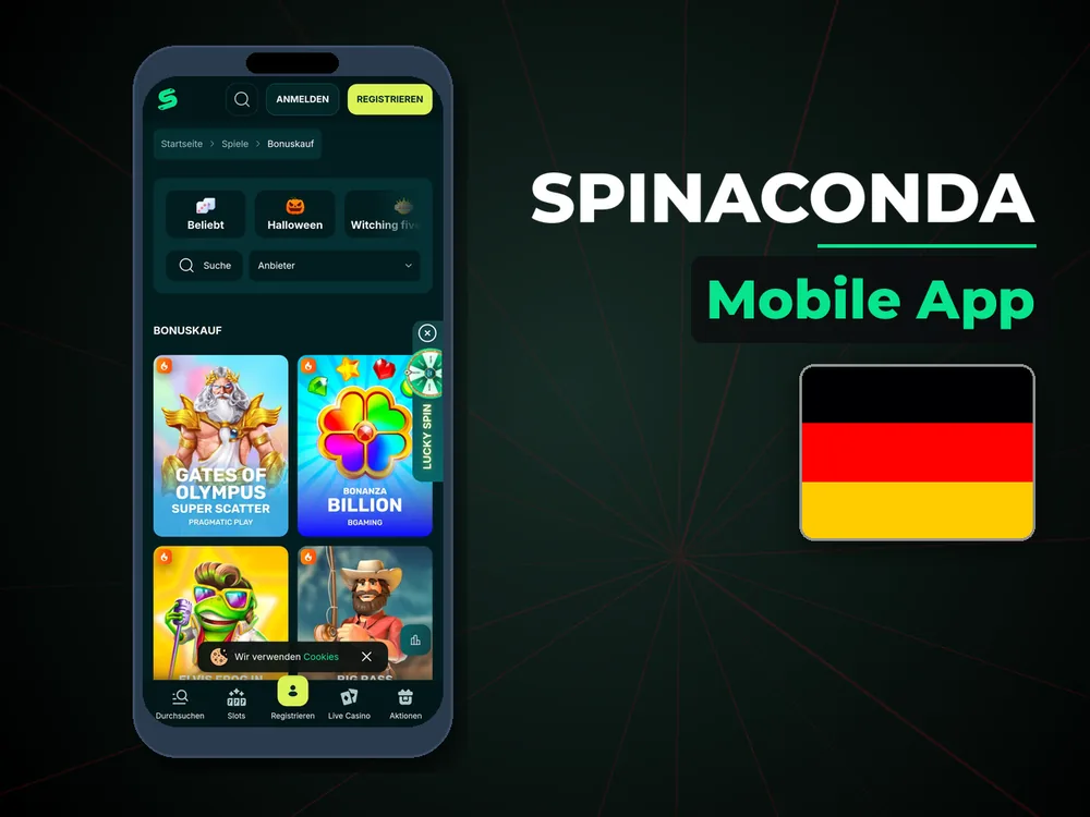 Spinaconda - Mobile App